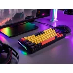 Tracer Gamezone EVO2 Gaming Μηχανικό Πληκτρολόγιο 65% με Custom διακόπτες και RGB φωτισμό (Αγγλικό US) Κίτρινο TRAKLA47302 - Image 7