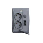 Orvaldi ID600CH UPS Line-Interactive 600VA 360W με 2 Schuko Πρίζες - Image 2
