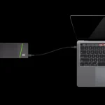 Green Cell PowerStream Braided USB 2.0 Cable USB-C male - USB-C 60W Μαύρο 0.3m KABGC25 KABGC31 - Image 2