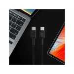Green Cell PowerStream Braided USB 2.0 Cable USB-C male - USB-C 60W Μαύρο 0.3m KABGC25 KABGC31 - Image 8