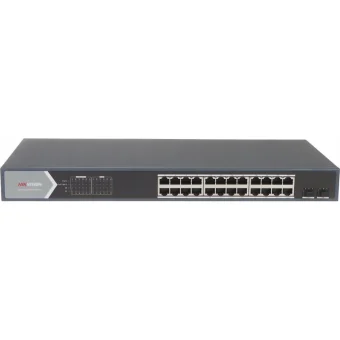 Hikvision DS-3E1526P-SI Managed L2 Switch με 24 Θύρες Gigabit (1Gbps) Ethernet και 2 SFP Θύρες 2210808