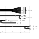 Akyga 300W Μαύρο Τροφοδοτικό Υπολογιστή Full Wired (AK-T1-300) - Image 3