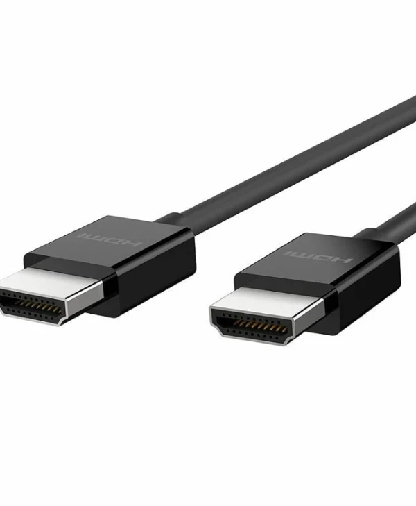 Belkin UltraHD High Speed HDMI 2.1 Ultra High Speed 48Gbps 4K 120Hz HDR VRR Cable HDMI male - HDMI male 2m Μαύρο AV10175BT2MBKV2
