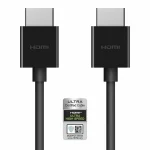 Belkin UltraHD High Speed HDMI 2.1 Ultra High Speed 48Gbps 4K 120Hz HDR VRR Cable HDMI male - HDMI male 2m Μαύρο AV10175BT2MBKV2 - Image 2