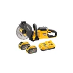 DEWALT Δισκοπρίονο 54V 2x9Ah με Σύστημα Αναρρόφησης BD-DCS691X2