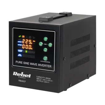 POWER-800-LFP4 Καθαρού Ημιτόνου Inverter Ισχύος 500W με Τάση Εισόδου 12V RB-4027