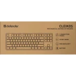 Defender CLEIKOS GK-135 Ασύρματο Gaming Μηχανικό Πληκτρολόγιο με Outemu Brown διακόπτες και RGB φωτισμό (Αγγλικό US) 45134 - Image 10