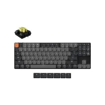 Keychron K1X-A4 Ασύρματο Gaming Πληκτρολόγιο Tenkeyless με RGB φωτισμό (Αγγλικό US) Γκρι
