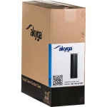 Akyga AK-502-02BK Mini Tower Κουτί Υπολογιστή Μαύρο - Image 8