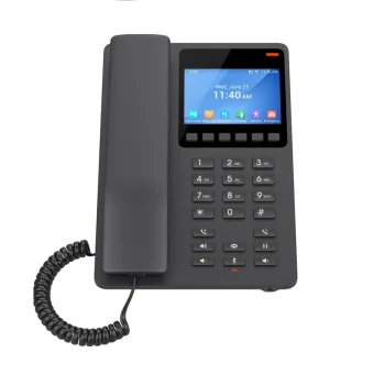Grandstream Ενσύρματο Τηλέφωνο IP Μαύρο GHP631W