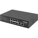 Intellinet 561402 Unmanaged L2 PoE+ Switch με 8 Θύρες Gigabit (1Gbps) Ethernet