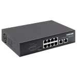 Intellinet 561402 Unmanaged L2 PoE+ Switch με 8 Θύρες Gigabit (1Gbps) Ethernet - Image 2