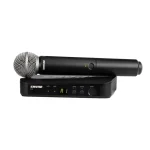 Shure BLX24E/SM58 H8E Σετ Ασύρματο Δυναμικό Μικρόφωνο Χειρός για Φωνητικά 010-04-754