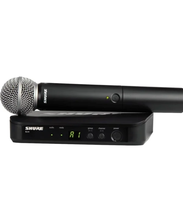 Shure BLX24E/SM58 H8E Σετ Ασύρματο Δυναμικό Μικρόφωνο Χειρός για Φωνητικά 010-04-754