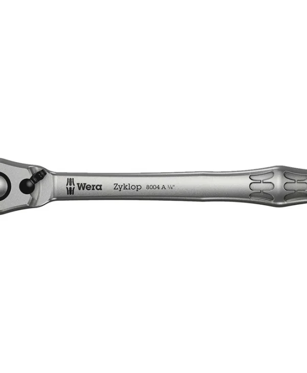Wera Καστάνια 8004 A Zyklop 72 Δοντιών με Καρέ 1/4" Μήκους 14.1εκ. 05004004001
