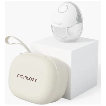 Momcozy Ηλεκτρικό Μονό Θήλαστρο Μπαταρίας και Ρεύματος Γκρι 150ml BP223-GR70BA-A