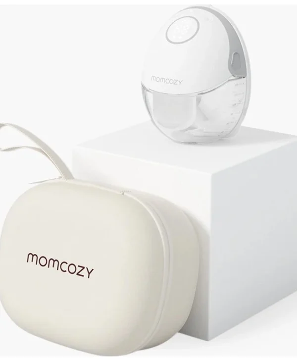 Momcozy Ηλεκτρικό Μονό Θήλαστρο Μπαταρίας και Ρεύματος Γκρι 150ml BP223-GR70BA-A