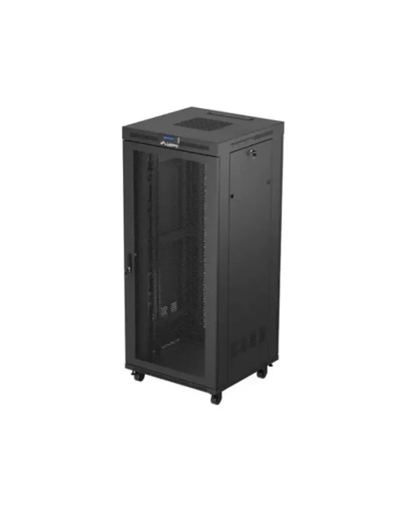 Lanberg Επιδαπέδια Καμπίνα Rack 19U Μαύρο FF01-8837-23BL
