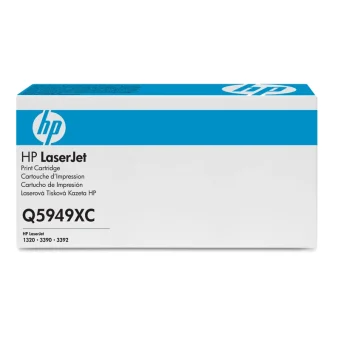 HP 49X Γνήσιο Toner Laser Εκτυπωτή Μαύρο 6000 Σελίδων (Q5949XC)