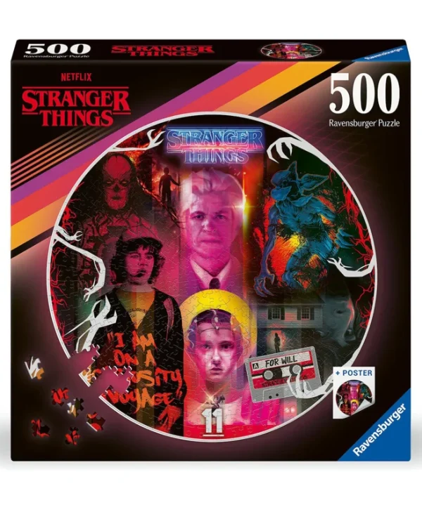 Stranger Things Puzzle 2D 500pcs 12001227