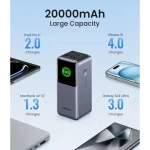 Ugreen PB721 Power Bank 20000mAh 130W με Θύρα USB-A και 2 Θύρες USB-C Quick Charge 3.0 Πολύχρωμο 35524B - Image 14