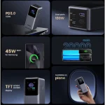 Ugreen PB721 Power Bank 20000mAh 130W με Θύρα USB-A και 2 Θύρες USB-C Quick Charge 3.0 Πολύχρωμο 35524B - Image 15