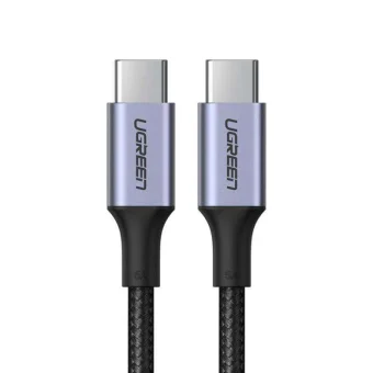 Ugreen US316 USB 2.0 Cable USB-C male - USB-C 100W PD Μαύρο 1m 70427