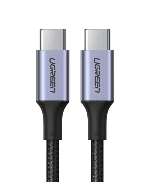 Ugreen US316 USB 2.0 Cable USB-C male - USB-C 100W PD Μαύρο 1m 70427