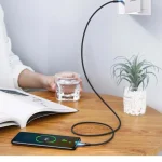 Ugreen US316 USB 2.0 Cable USB-C male - USB-C 100W PD Μαύρο 1m 70427 - Image 5