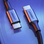 Ugreen US316 USB 2.0 Cable USB-C male - USB-C 100W PD Μαύρο 1m 70427 - Image 7