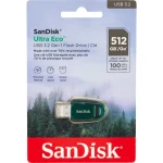 Sandisk Ultra Eco 512GB USB 3.1 Stick Πράσινο SDCZ96-512G-G46 - Image 4