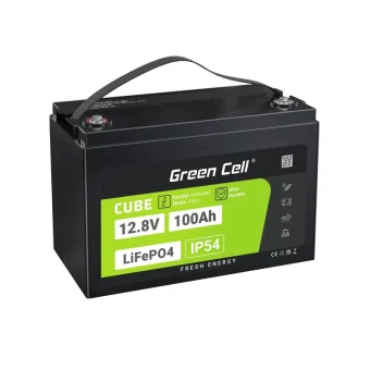 Green Cell Μπαταρία UPS με Χωρητικότητα 100Ah και Τάση 12.8V LFPGC12V100AH 1τμχ