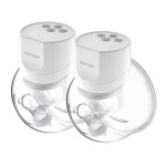 Momcozy S12 Pro Φορητό Διπλό Θήλαστρο Ρεύματος Λευκό 180ml 35486232