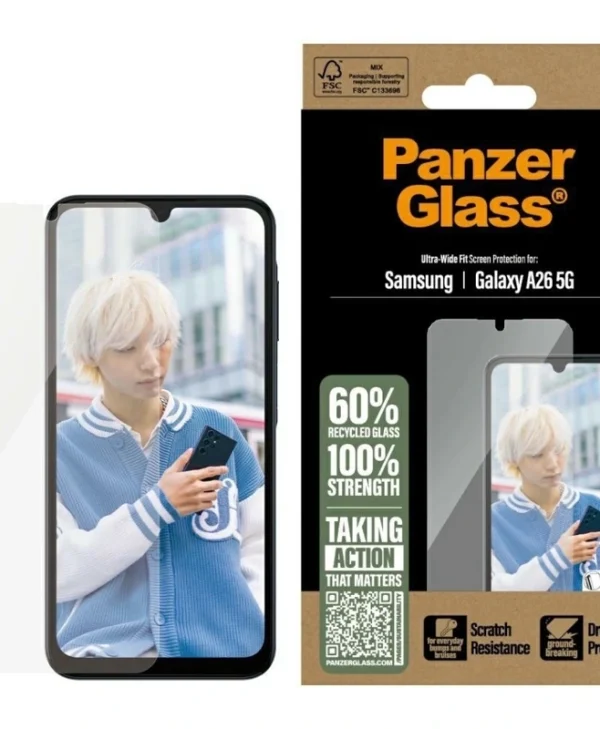 PanzerGlass Tempered Glass (Samsung Galaxy A26 5G) PGRNUWFG38541
