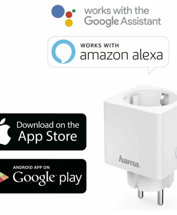 HAMA Mini Smart Μονόπριζο με Διακόπτη 00176575