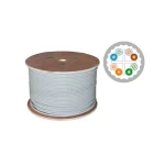 A-LAN U/UTP Cat.6a (Gigabit) Καλώδιο Δικτύου Ethernet χωρίς ακροδέκτες 500m Γκρι KIU6ALSOH500D