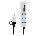 LogiLink Hub 3 Θυρών USB 3.2 με σύνδεση USB-C Γκρι UA0445 - Image 2