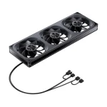 Jonsbo ZA-360BR Reverse Blade Case Fan 120mm (1800rpm) Χωρίς Led Φωτισμό και Σύνδεση 4-Pin PWM LUJB-058 - Image 3