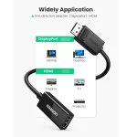 Ugreen Μετατροπέας DisplayPort male σε HDMI female 1τμχ 40362 - Image 3