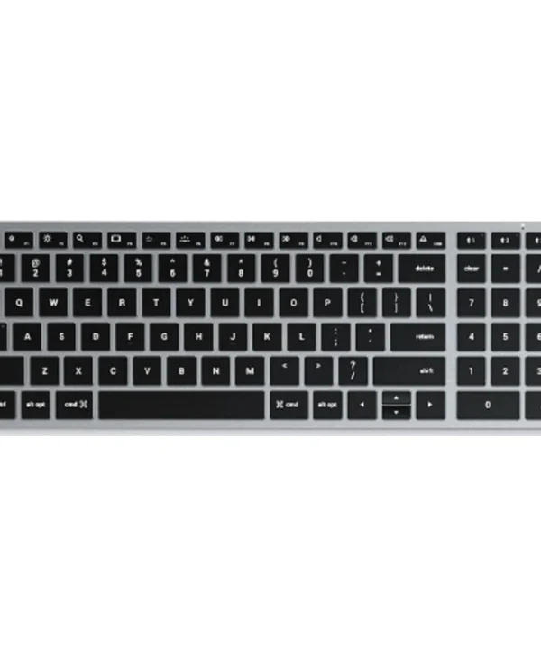 Satechi Slim X2 Ασύρματο Bluetooth Πληκτρολόγιο Αγγλικό US Γκρι ST-BTSX2M