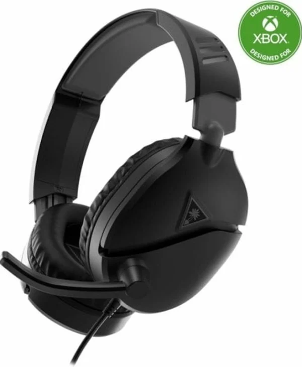 Turtle Beach Recon 70X Over Ear Gaming Headset με σύνδεση 3.5mm Black 2024 for XBOX TBS-2001-05