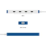 Docking Station Hyper Hyperdrive Flex 4 Port Usb-c Hub Blue HD5201BUGL - Image 6