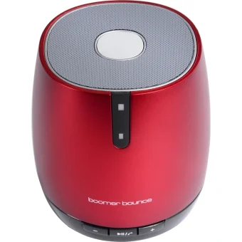 Ultron Boomer Bounce Ηχείο Bluetooth 2W με Διάρκεια Μπαταρίας έως 4 ώρες Κόκκινο 130601