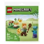 LEGO Minecraft Alex's Campfire Conflict για 6+ Ετών 31τμχ 30732 - Image 2