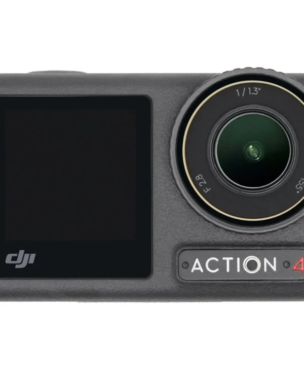 DJI Osmo Action 4 Standard Combo Action Camera 4K Ultra HD Υποβρύχια με Οθόνη Αφής 2.25" και Wi-Fi Μαύρη CP.OS.00000269.04