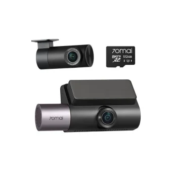 70Mai T800 Σετ Κάμερα DVR Αυτοκινήτου 4K με Οθόνη 3" Wi-Fi, GPS & Κάμερα Οπισθοπορείας T800-41-512