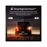 70Mai T800 Σετ Κάμερα DVR Αυτοκινήτου 4K με Οθόνη 3" Wi-Fi, GPS & Κάμερα Οπισθοπορείας T800-41-512 - Image 3