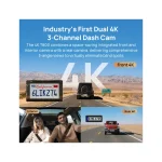 70Mai T800 Σετ Κάμερα DVR Αυτοκινήτου 4K με Οθόνη 3" Wi-Fi, GPS & Κάμερα Οπισθοπορείας T800-41-512 - Image 4