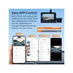 70Mai T800 Σετ Κάμερα DVR Αυτοκινήτου 4K με Οθόνη 3" Wi-Fi, GPS & Κάμερα Οπισθοπορείας T800-41-512 - Image 5