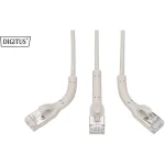 Digitus F/FTP Cat.6a (Gigabit) Καλώδιο Δικτύου Ethernet 0.5m Γκρι DK-1632-A-005B